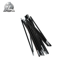 Flexible anodizing aluminum telescopic tent pole material